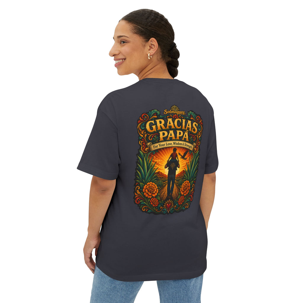 Gracias Papá Graphic Tee — Father & Son Tribute Shirt | Solmaguey™