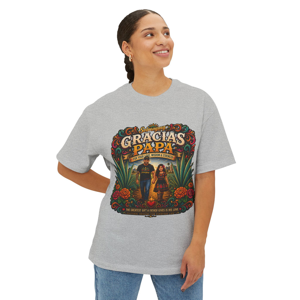 Gracias Papá Graphic Tee — Father & Daughter Tribute Shirt | Solmaguey™