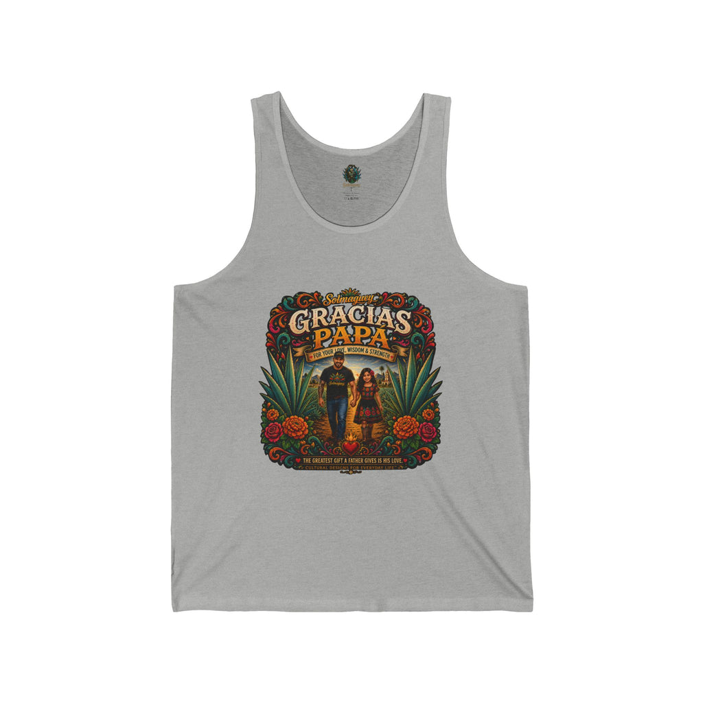 Gracias Papá Tank Top — Father & Daughter Tribute Tank | Solmaguey™
