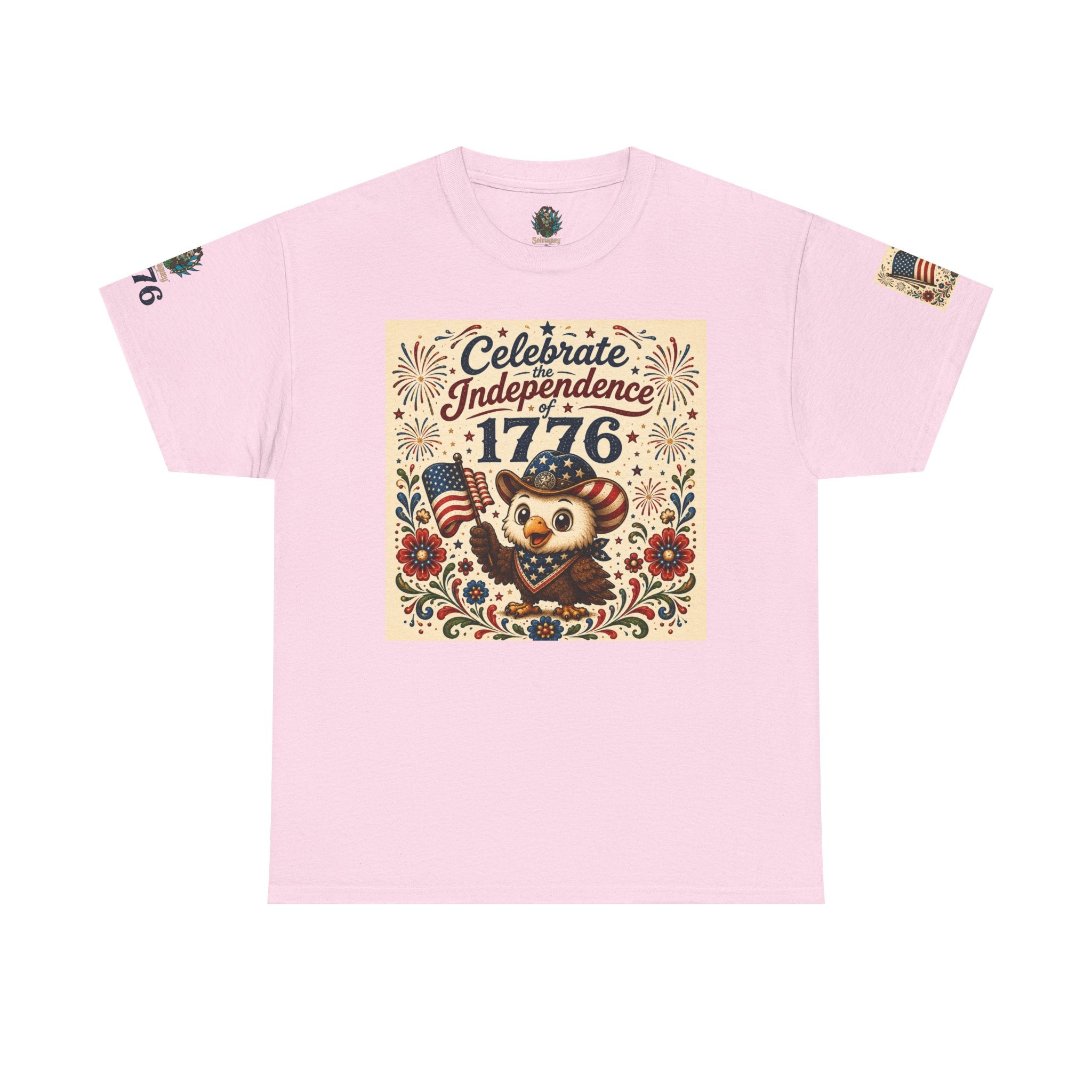 1776 Independence Day Eagle T-Shirt | Patriotic American Flag Shirt | 4th of July Celebration Tee