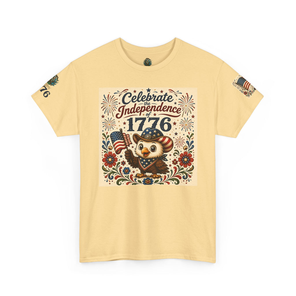 1776 Independence Day Eagle T-Shirt | Patriotic American Flag Shirt | 4th of July Celebration Tee