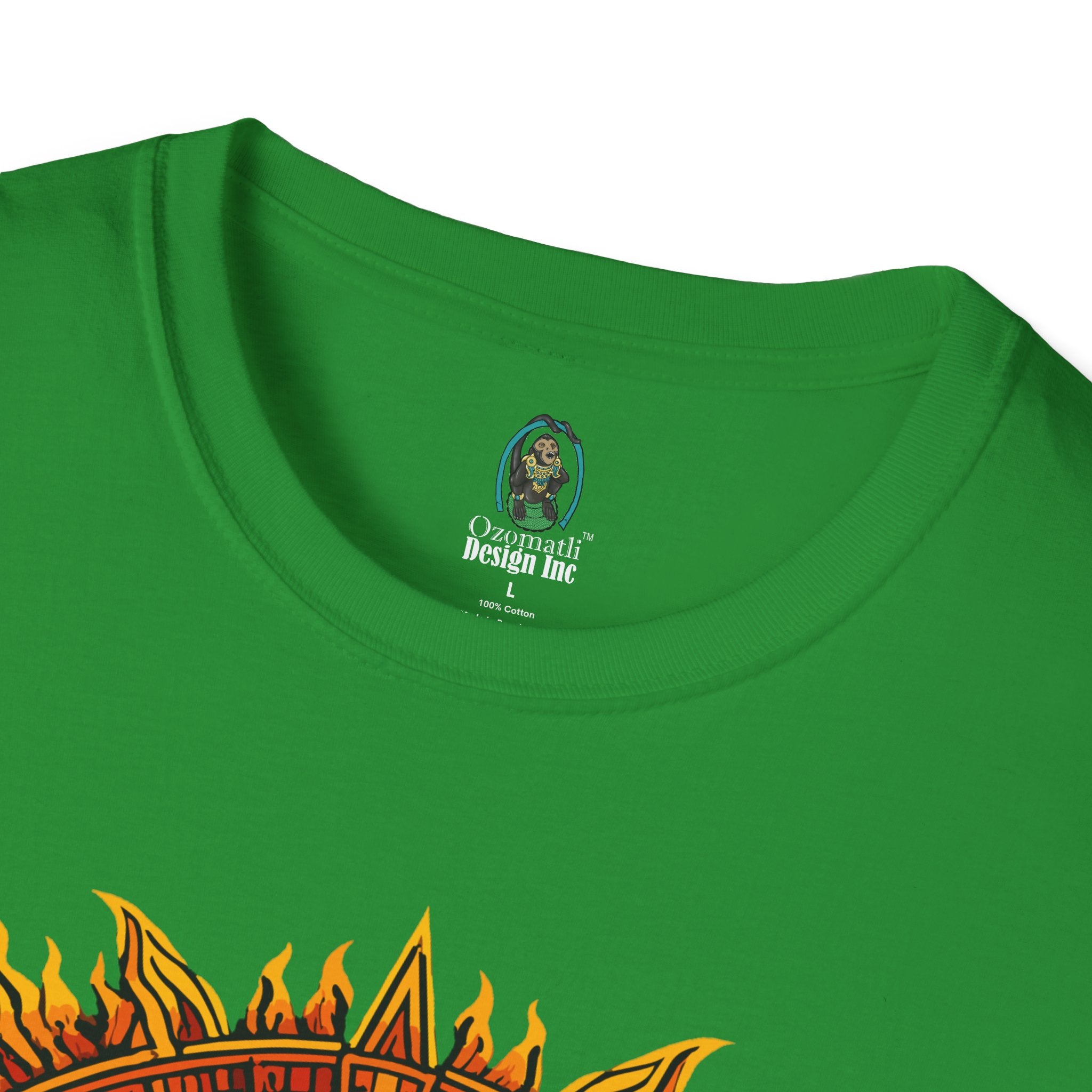 Aztec Skull Sunburst T-Shirt | Tribal Floral Skull Design