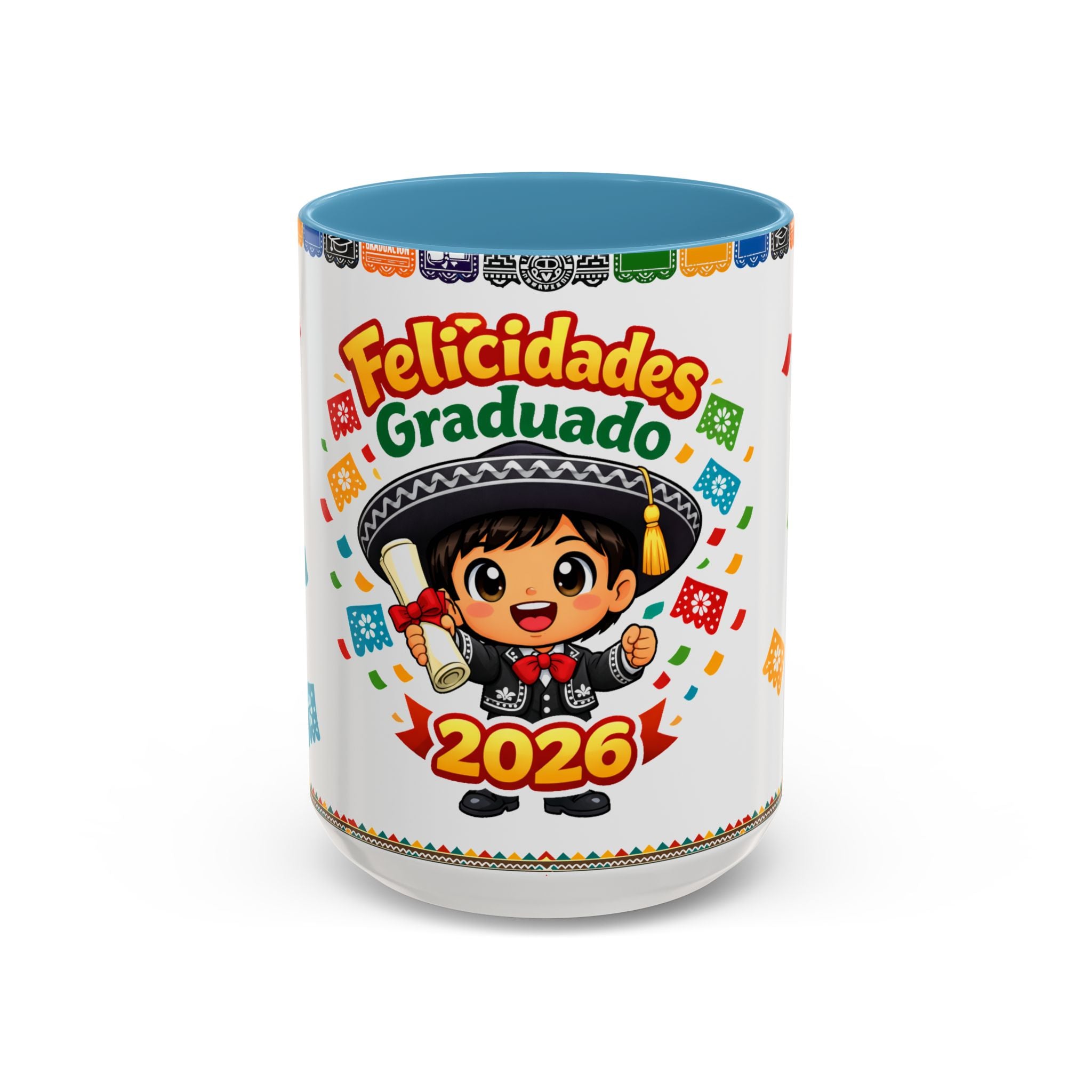 Felicidades Graduado 2026 Mug | Spanish Graduation Coffee Mug