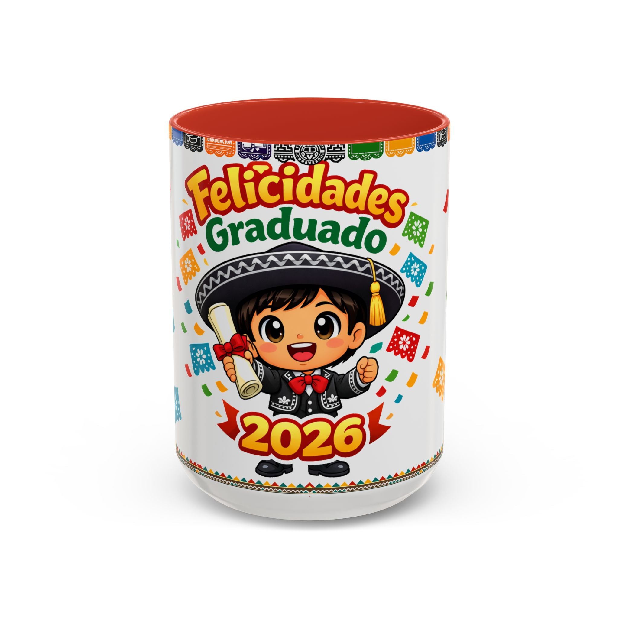 Felicidades Graduado 2026 Mug | Spanish Graduation Coffee Mug