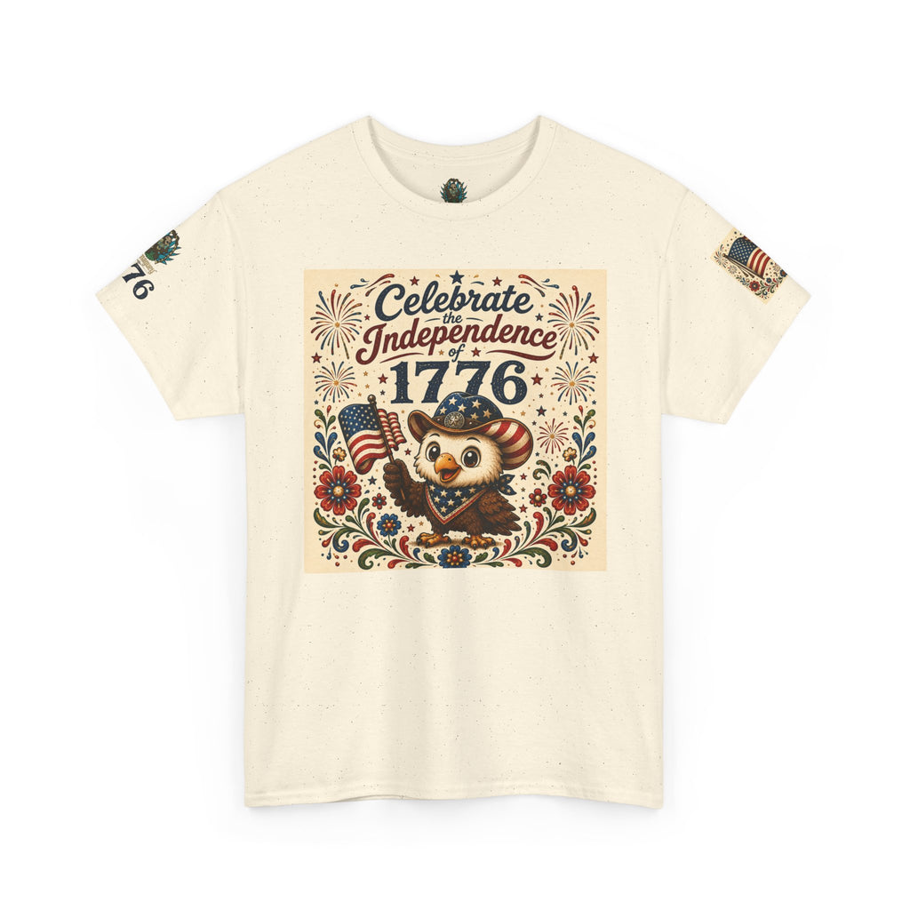 1776 Independence Day Eagle T-Shirt | Patriotic American Flag Shirt | 4th of July Celebration Tee