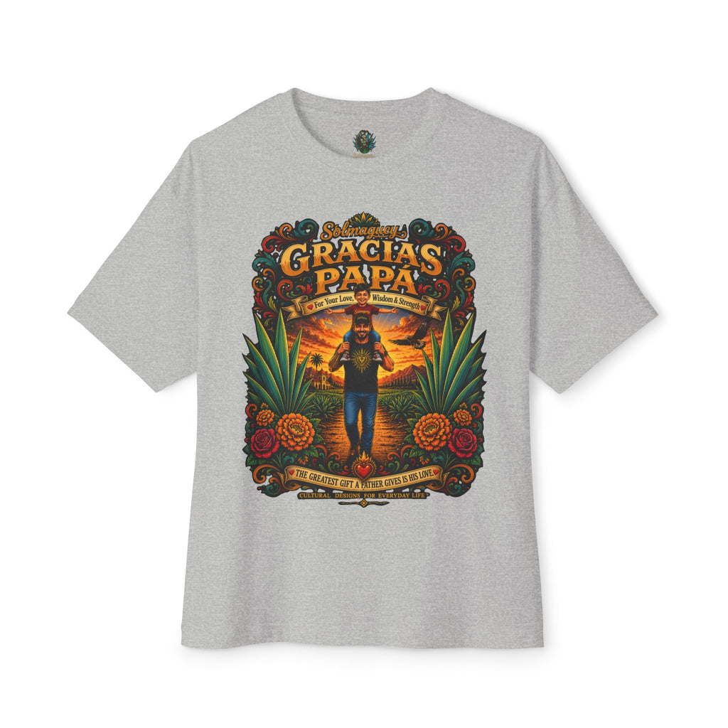 Gracias Papá Graphic Tee — Father & Son Tribute Shirt | Solmaguey™