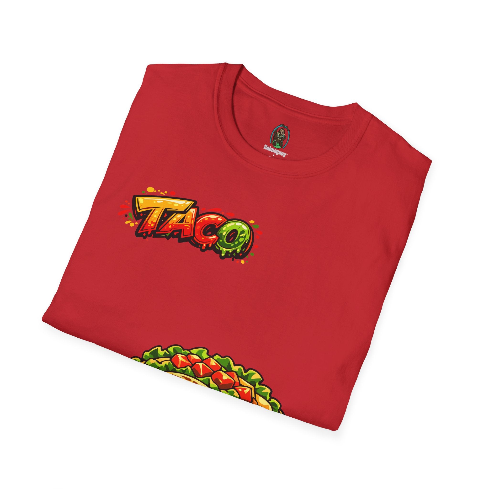 Taco Graphic T-Shirt — Fun Taco Pattern Tee