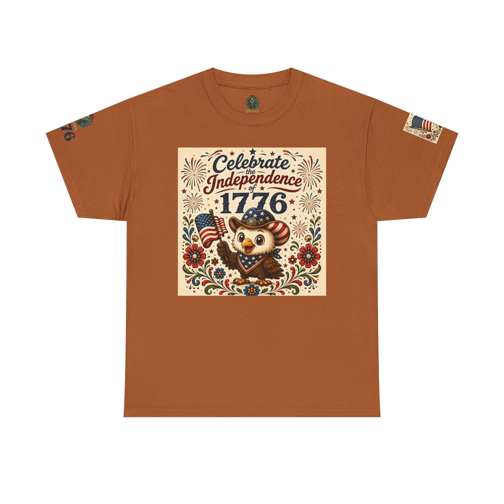 1776 Independence Day Eagle T-Shirt | Patriotic American Flag Shirt | 4th of July Celebration Tee