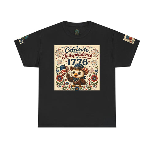 1776 Independence Day Eagle T-Shirt | Patriotic American Flag Shirt | 4th of July Celebration Tee