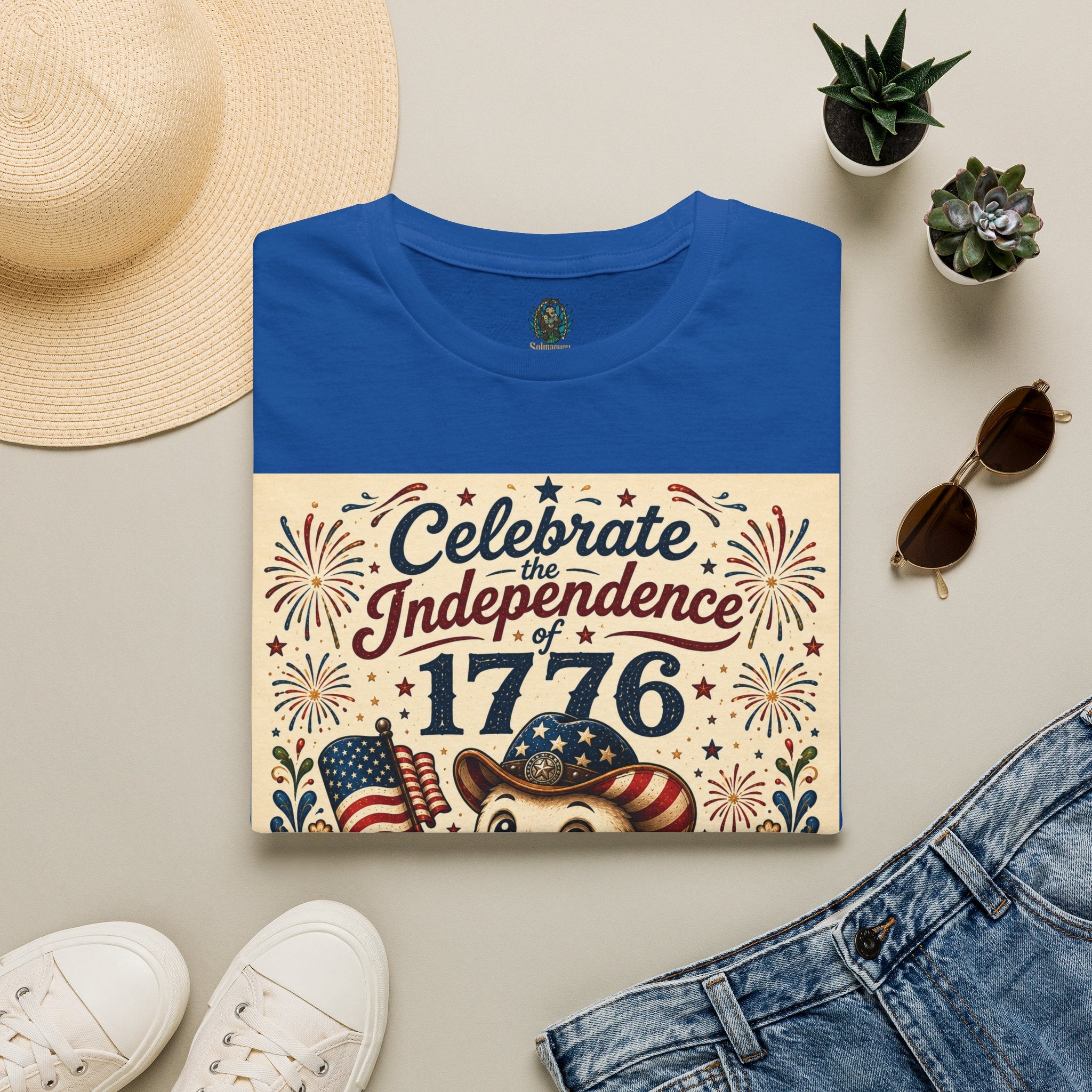 1776 Independence Day Eagle T-Shirt | Patriotic American Flag Shirt | 4th of July Celebration Tee