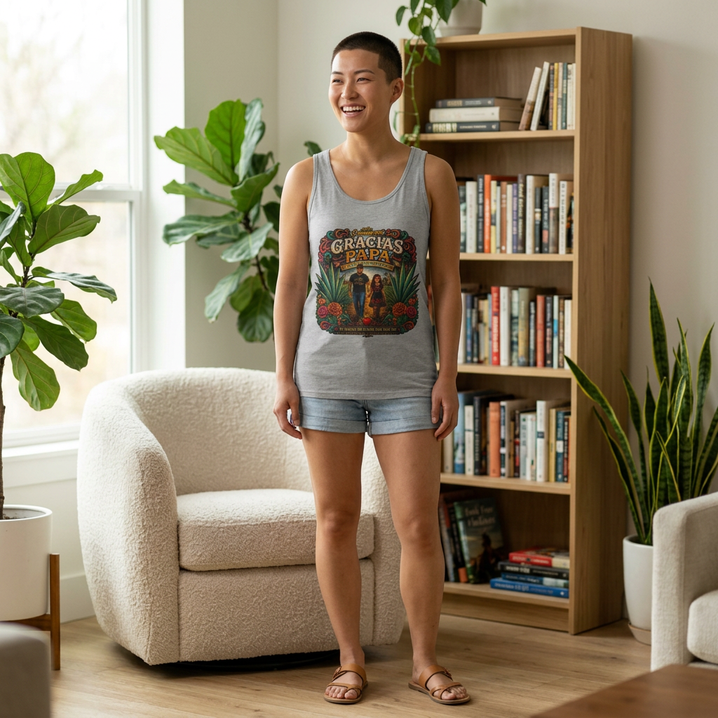 Gracias Papá Tank Top — Father & Daughter Tribute Tank | Solmaguey™