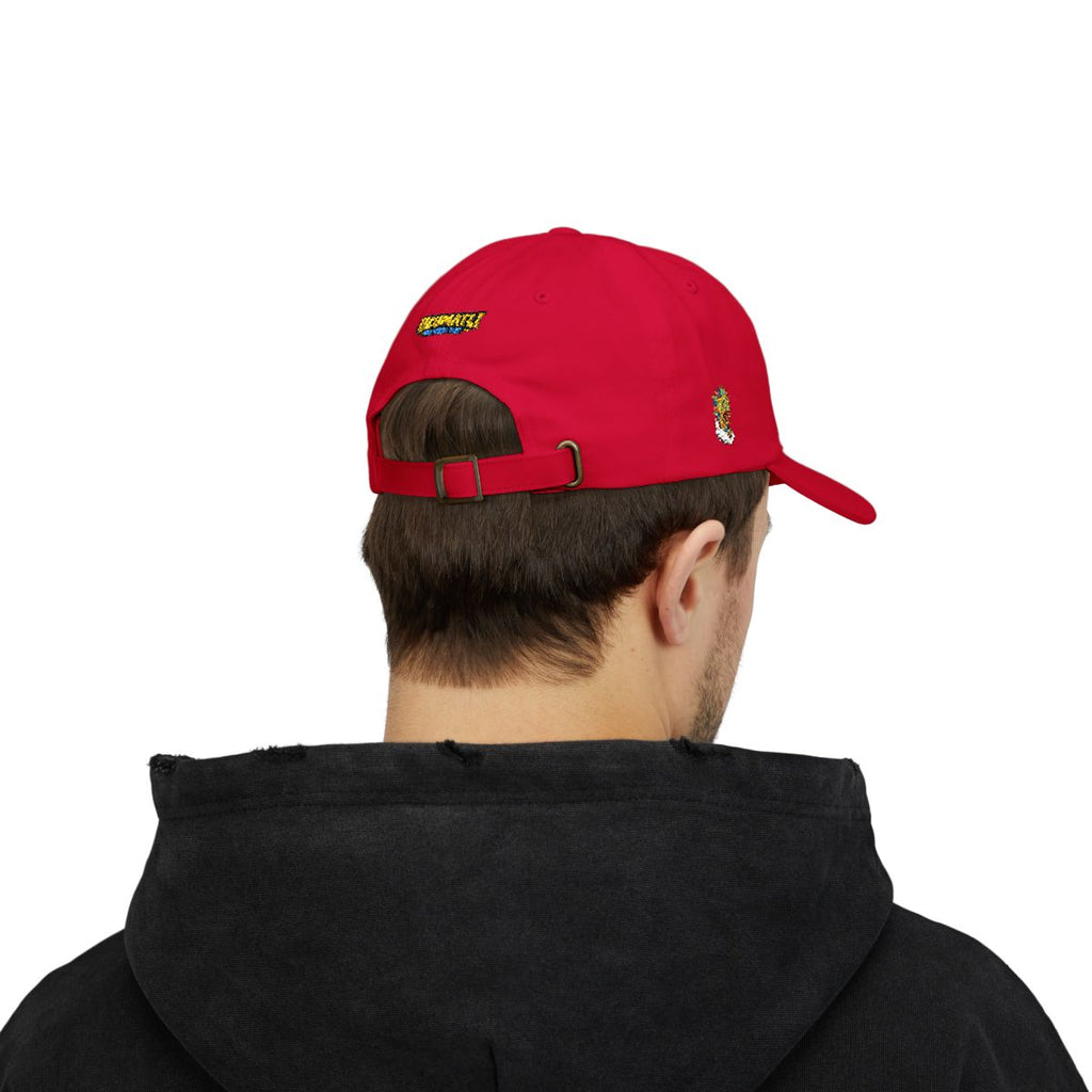 Dad Cap — Colorful Aztec Calendar & Quetzalcoatl Embroidered Hat